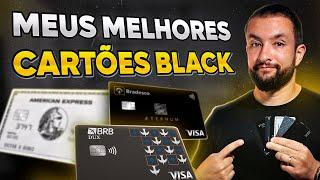 8 MELHORES CARTÕES BLACK QUE EU USO | TODOS SEM ANUIDADE