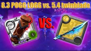 8.3 POG LOGG Vs. 5.4 TWINBLADE | POG LOGG solo mist no. 7 | Albion online