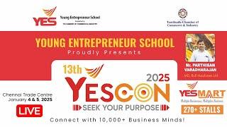 Parthiban Varadharajan MD , ( BULL MACHAINES LTD ) YESCON 2025 SEEK YOUR PURPOSE