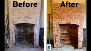 Vane Cottage - Chemical Brick, Mortar & Soot Cleaner | Video #6