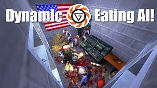 Dynamic Eating AI Test Demo! | VJ Base | Half-Life Resurgence