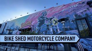 Bike Shed all-in-one restaurant, barber, and tattoo parlor brings motorcycle culture to LA