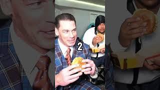 Kai Cenat JOHN CENA TRIES CHICKEN BIG MAC! 