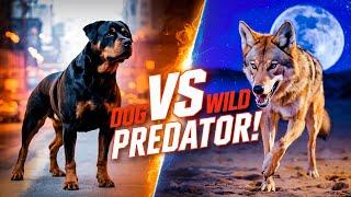 Rottweiler vs Coyote The Truth About Dog vs Wild Predator