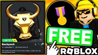 FREE UGC LIMITED! HOW TO GET Lamborghini Backpack! (ROBLOX Lamborghini Lanzador Lab EVENT)