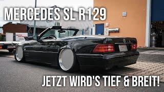 LEVELLA | Mercedes SL R129 | Jetzt wird's tief & breit! - Airride + 19" Felgen