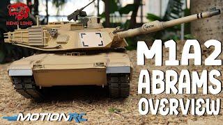 Heng Long USA M1A2 Abrams Professional Edition 1/16 Scale Battle Tank Overview | Motion RC