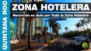  Cancún ZONA HOTELERA (Recorrido Completo!!)