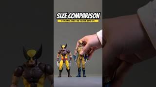 Size Comparison: CT Toys Marvel Comics X-Men - Wolverine (Brown Suit) #marvel #xmen