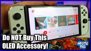 DO NOT BUY This Nintendo Switch OLED Accessory! Clear Case Protective Cover REVIEW!