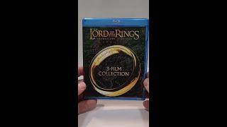 The Lord Of The Rings Trilogy Blu Ray Unboxing