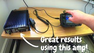 Using a RM Italy HLA 150 plus linear amp with the Icom IC705