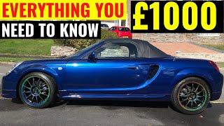 BEST BUDGET Sports CAR Under £1000...MR2 MK3 Review 2021 