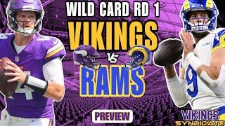 Minnesota Vikings vs. Los Angeles Rams Wild Card Game Preview & Must-Watch Matchups!