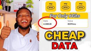 How to buy CHEAP DATA on MTN | Buy 4.88GB data for 6Ghs.