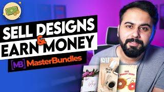 How to Earn Money as a Graphic Designer in 2022, Masterbundles Tutorial