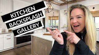 Kitchen Backsplash Gallery || AMAZING INSPIRATION for your Kitchen Remodel!!