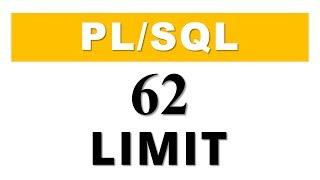 PL/SQL tutorial 62: PL/SQL Collection Method LIMIT in Oracle Database