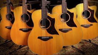 Yamaha A Series Acoustic Guitars Demo