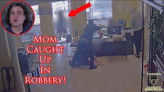 Mom And Her Child Caught In An Armed Robbery!