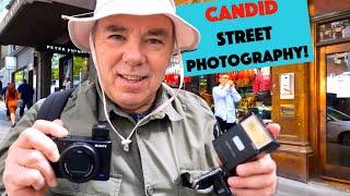 Street Photography with Flash POV & Street Portraits in Melbourne