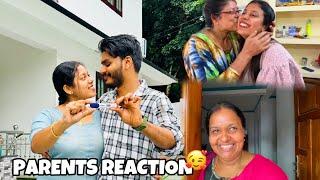 PREGNANCY REVEAL | PARENTS REACTION 