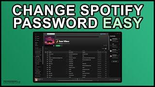 How To Change Spotify Password - (Quick & Easy)