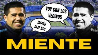 Las MENTIRAS de Riquelme al socio de BOCA