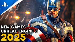 TOP 20 NEW Upcoming UNREAL ENGINE 5 Games of 2025