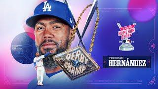 The FIRST Dodger to win the Home Run Derby ... Teoscar Hernández!