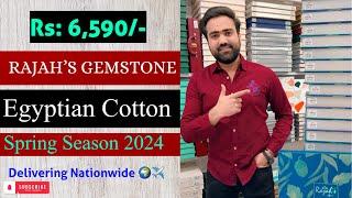Rajahs Gemstone | Egyptian cotton.| Pure Super Fine | Delivery Nation Wide Ph +923100043008