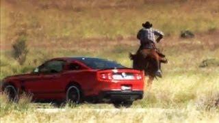 Muscle Cars vs Cowboys | Pony Express Race | Top Gear USA