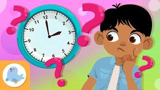 What time is it? ⌚ Learning How to Tell Time  O'clock, Thirty, Quarter After, ... ⏰ COMPILATION