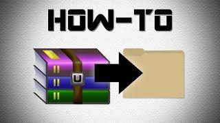 How to Unzip a File Using WinRAR