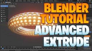 Blender beginner series No. 14 - Advanced extrude