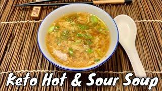 Keto Chinese Hot & Sour Soup