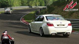 Соний + BMW M5 E60 + Nürburgring + Assetto Corsa + Fanatec CSL Elite = Годнота :)