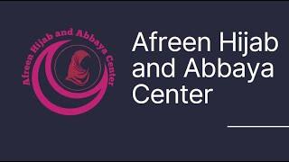 Islamabad's Leading Clothing House | Afreen Hijab, Abbaya