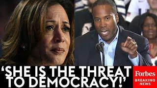 BREAKING NEWS: John James Accuses Kamala Harris Of 'Bloodless Coup' At Vance Michigan Rally