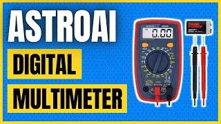 AstroAI Digital Multimeter with Ohm Volt Amp and Diode Voltage Tester Meter