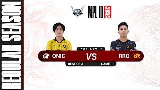 [Game - 1] ONIC ESPORT vs RRQ - MPL S12
