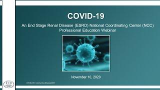 Influenza, COVID-19, and Renal Disease | ESRD NCC