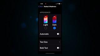 How to Easily Enable Dark Mode on iPhone 15