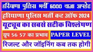 Haryana police Cut off 2024Haryana police new vacancy 2024/Haryana police/Haryana police ka result