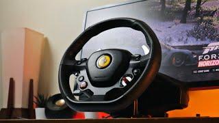 100$ Budget Racing wheel, Thrustmaster T80 Ferrari 488 GTB Edition | ASMR