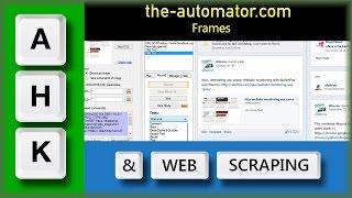 Webscraping with AutoHotkey 104-Frames