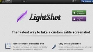 Lightshot how to use lightshot to capture your screen Part1