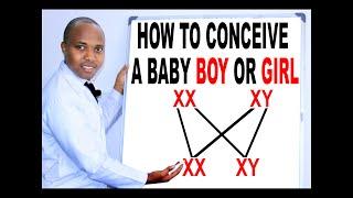 HOW TO CONCEIVE A BOY, WHEN TO GET PREGNANT TO A GIRL who determines the gender, is it man or woman