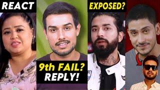 Dhruv Rathee 9th FAIL? REPLY!,Purav Jha Roasts Elvish Yadav, UK07 Rider Exposed? Bharti Singh….