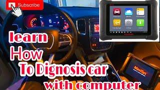 How to diagnosis car  with computer? For learners